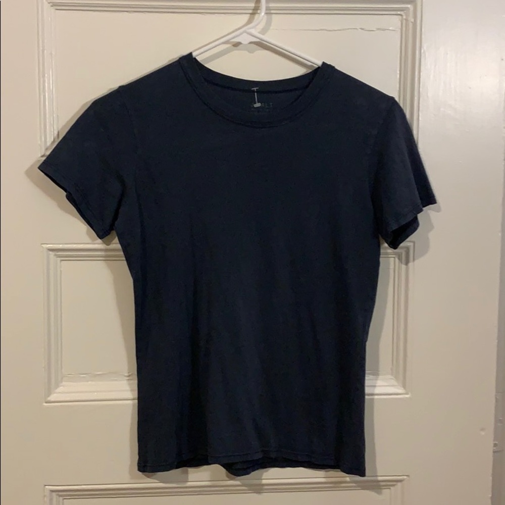 navy shirt :)